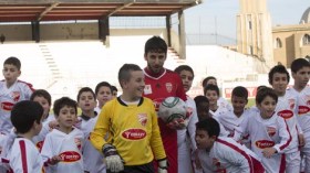 جيزي تنظم مقابلة إستعراضية بين إتحاد العاصمة والأطفال المسعفة