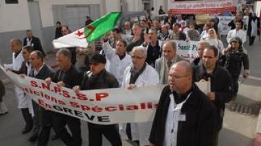 Algerian doctors slash at the health minister's intimidations