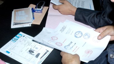Counterfeiters appeared in court in Algeria