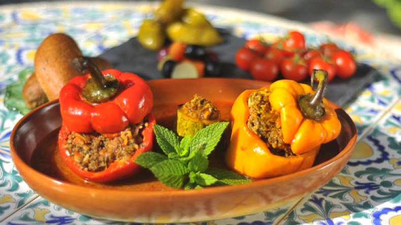 دولمة على الطريقة المتوسطية