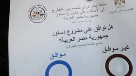 حرب بين السلفيين المصريين حول شرعية الاستفتاء على الدّستور