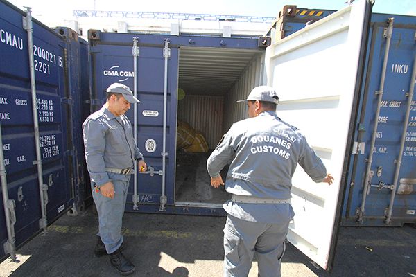 Suspicion of Smuggling Weapons, Explosives in Spare Parts' Containers