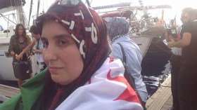 برلمانية جزائرية ضمن سفينة “زيتونة” تطلق نداء استغاثة من إسرائيل