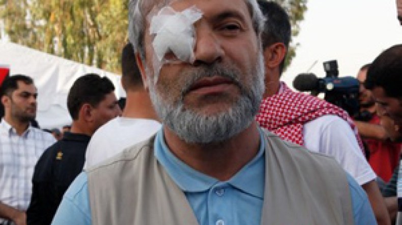 محمد ذويبي.. أول مصاب جزائري في الاسطول يدخل غرفة العمليات بمستشفى الأردن