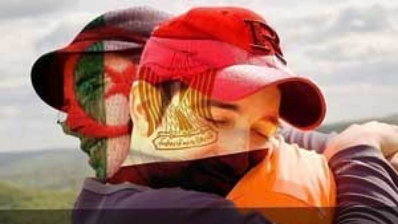 علم الجزائر يرفرف فوق ميدان التحرير( فيديو )