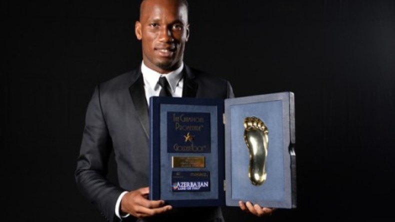 دروغبا أول إفريقي ينال جائزة “القدم الذهبية”