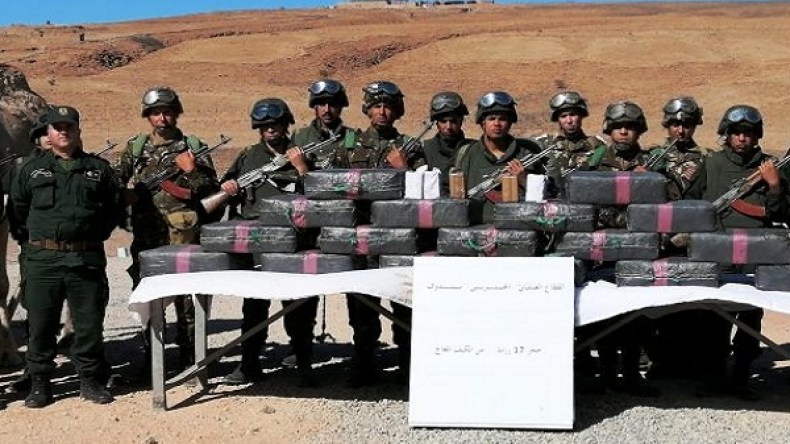 حجز أربعة قناطير من الكيف المعالج بتندوف