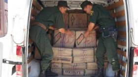 حجز 40 قنطارا من المخدرات على الحدود الجزائرية المغربية