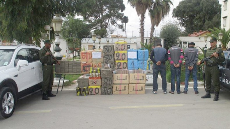 حجز 25 طنا من المخدرات خلال 8 أشهر في الجزائر