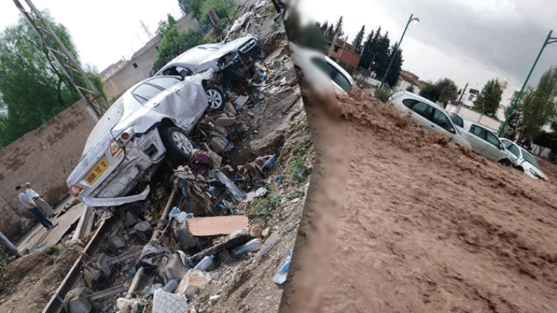 500 مليون لمواجهة فيضانات خلفت خسائر بمئات الملايير في تبسة