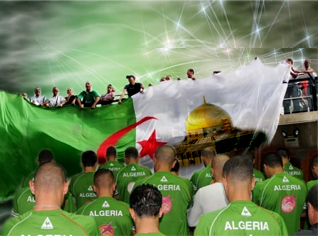 Algerian players pledge to make good showing for the Palestinian people in South Africa