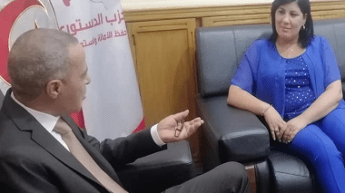 Algeria’s Ambassador To Tunisia Meets With Abir Moussi