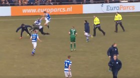 عنف في مباراة هولندية