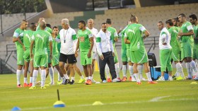 المنتخب الوطني تدرب بسوروكابا وخضع لحصة تقوية العضلات