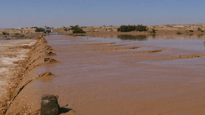 السيول تجرف تلميذة بغرداية