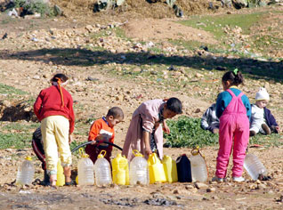Arab League General Secretary calls on the Arab countries to recover water stolen by Israel .