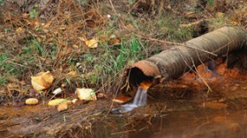 200 people contaminated by polluted water