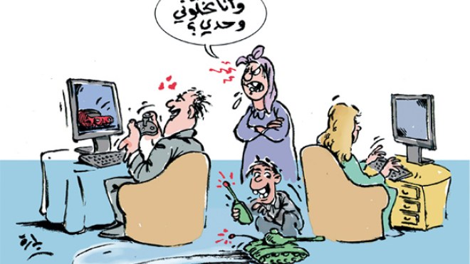 التكنولوجيا الحديثة.. عالم بديل لواقع عضته أنياب الإهمال وصراع الأجيال!