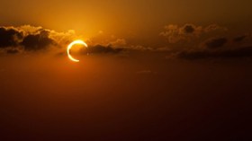 كسوف جزئي للشمس مع بداية السنة الهجرية