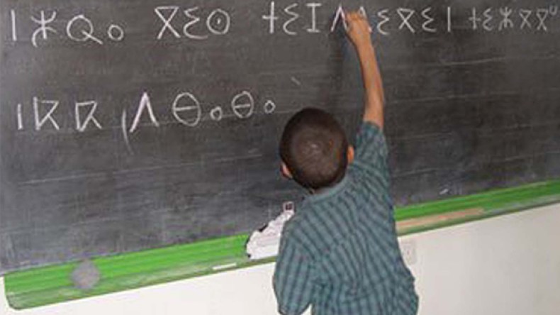 الحرف اللاتيني “سيغرب” الأمازيغية ويبعدها عن المجتمع