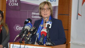 مواطنون يحتجون خلال زيارة الدالية إلى الطارف