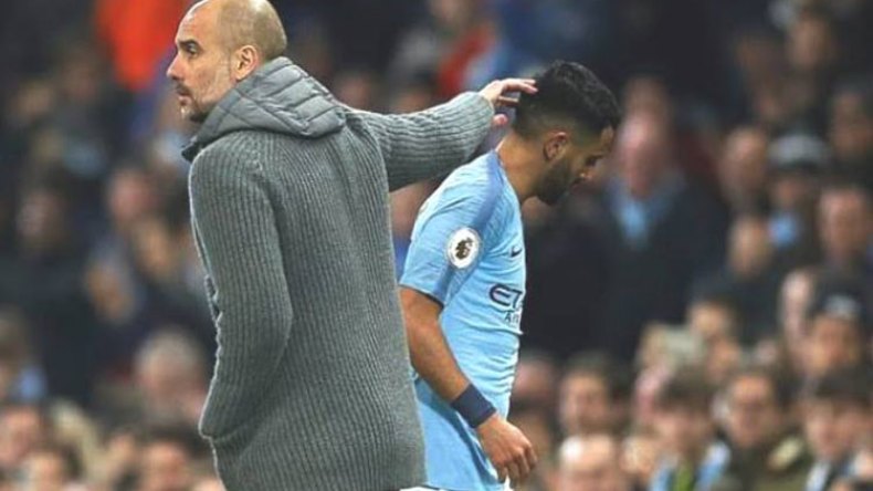 غوارديولا يعترف بِأن لاعبيه لا يُساعدون محرز