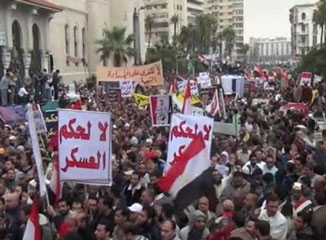 Égypte: manifestation au Caire contre l'armée et les violences