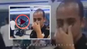 شاب مصري يودع المناصرين الجزائريين بالدموع!