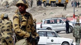 هجوم بالهاون على مصنع تابع للجيش المصري في رفح
