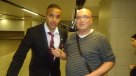 يوسف العربي: لديكم لاعبين ممتازين وأتمنى مواجهة الجزائر في النهائي