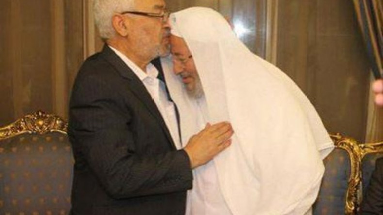 الغنوشي مرشح لخلافة القرضاوي على رأس اتحاد علماء المسلمين والمؤتمر سيد