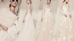 للعرائس.. تصاميم فاخر ة من إيلي صعب