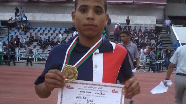دليبة ربيع ابن نادي أولمبيك لمشتي بطل للجزائر