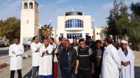 عمال قطاع الصحة بالبياضة في وقفة احتجاجية بالوادي