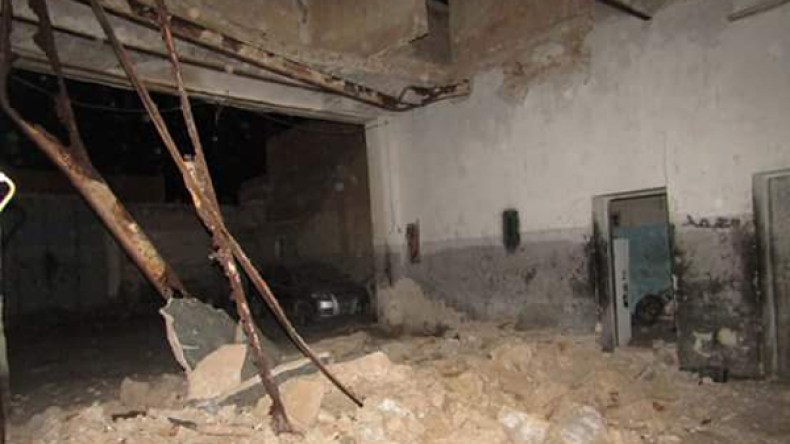 انهيار منزل يشرد عائلة معوزة بالوادي