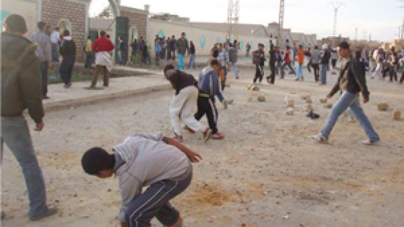 احتجاجات ومواجهات عنيفة في تيسمسيلت