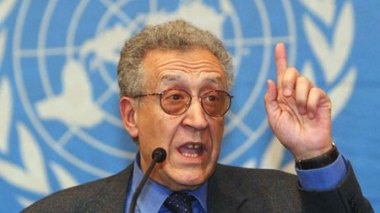 Syrie : le médiateur international devant le Conseil de sécurité lundi
