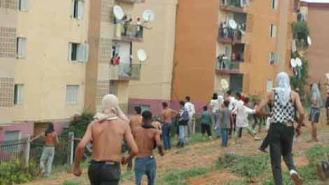 حرب شوارع بشرشال