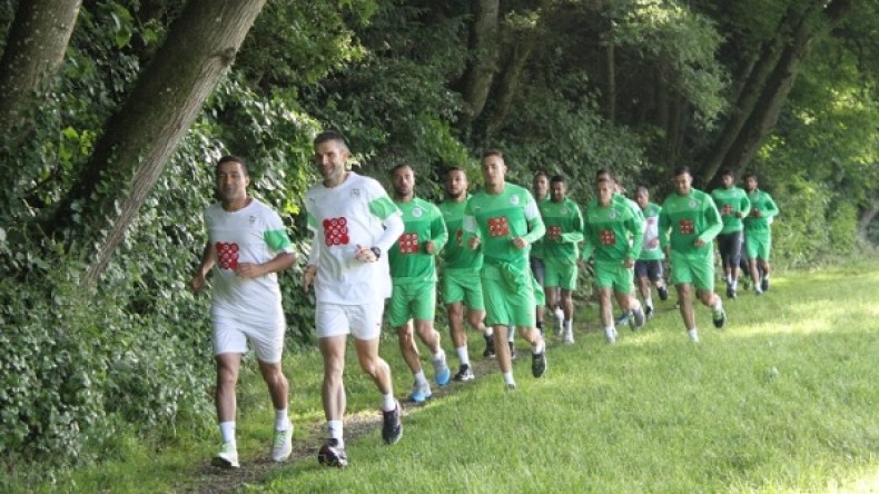 مران خفيف وراحة للاعبي “الخضر”