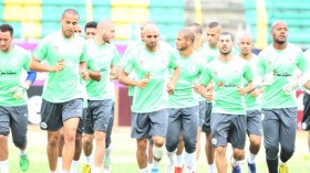 حصة تدريبية “للخضر” على أرضية الملعب الرئيسي