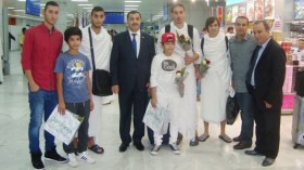 لاعبو “الخضر” في رحاب الكعبة المشرفة