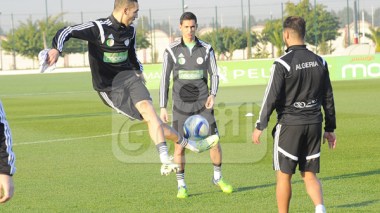 “الخضر” يشدون الهمة استعدادا لـ”الكان”