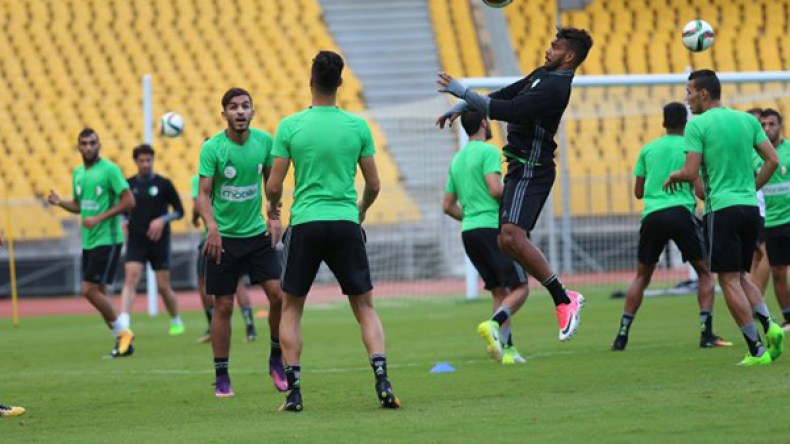 الخضر يجرون آخر حصة تدريبية بياوندي
