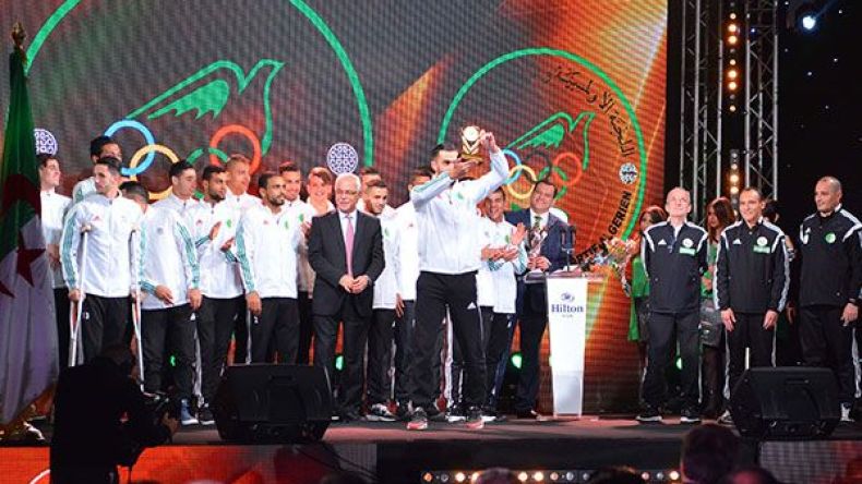 فليسي، بوفدان وروبة أفضل رياضيي الجزائر في 2015