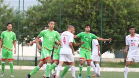 أولمبيو فلسطين يهزمون صغار الخضر