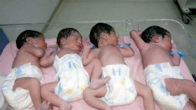 سيدة تنجب 4 أطفال في الشهر السابع بالمسيلة