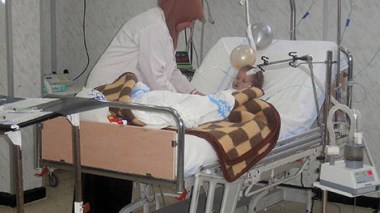 Emergency in pediatrics because of crackers