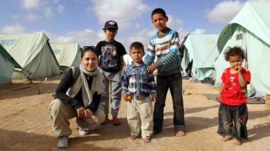 33 enfants réfugiés de Libye en Tunisie envoyés en Norvège par le HCR