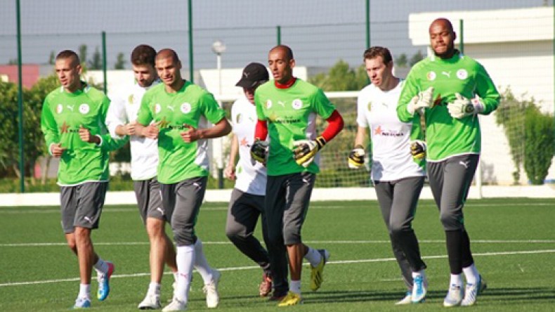 جبور يخوض أول حصة تدريبية مع المنتخب الوطني