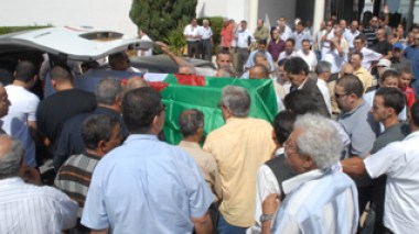 Larbi Zekkal accompagné à sa dernière demeure